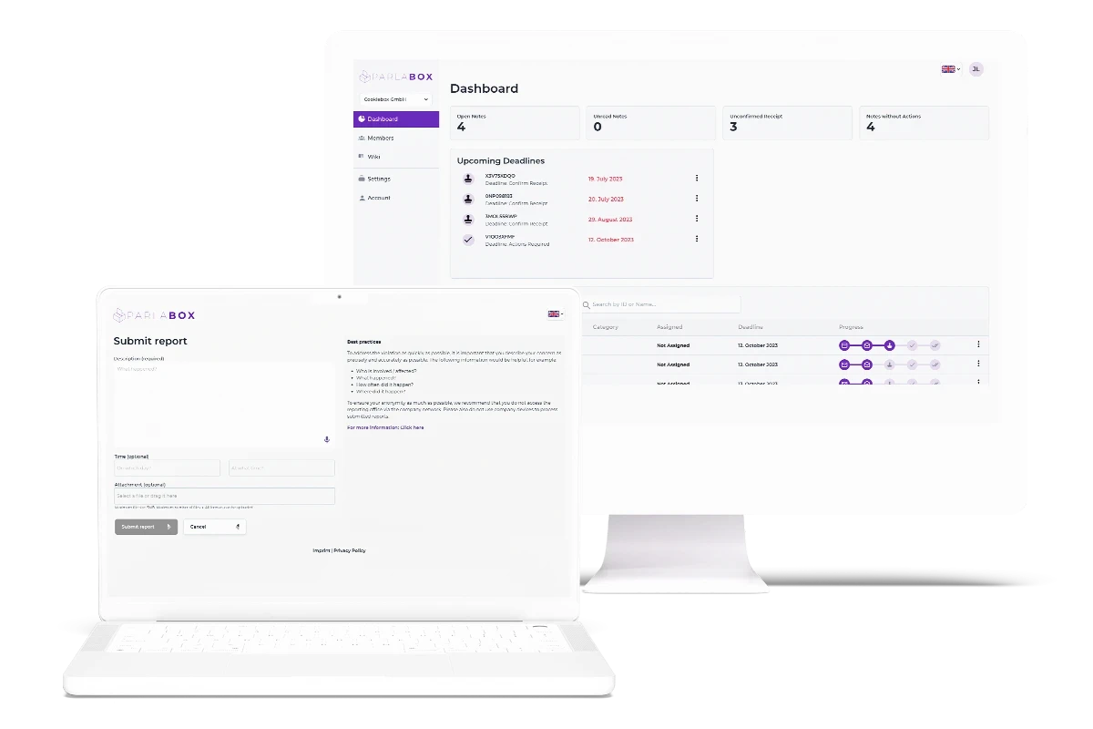 parlabox whistleblowing software 2